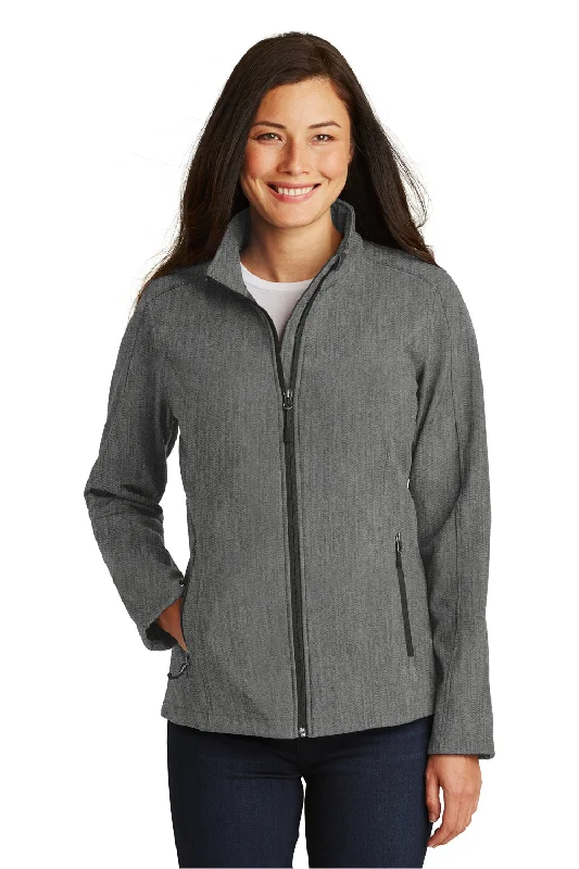 Women's denim jackets with a patchwork design for a bohemian and artsy stylePort Authority Womens Core Wind & Water Resistant Full Zip Jacket - Heather Pearl Grey Women's denim jackets with a patchwork design for a bohemian and artsy stylePort Authority Womens Core Wind & Water Resistant Full Zip Jacket - Heather Pearl Grey