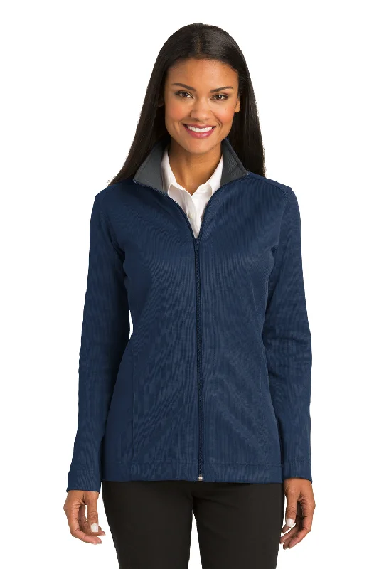 Women's denim jackets with distressed details for a casual and edgy lookPort Authority Womens Full Zip Jacket - Regatta Blue Women's denim jackets with distressed details for a casual and edgy lookPort Authority Womens Full Zip Jacket - Regatta Blue