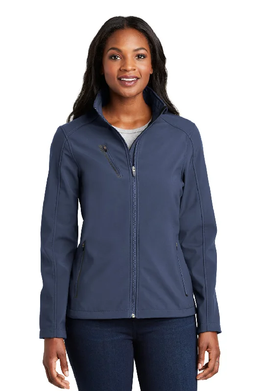 Women's shearling - lined suede jackets for ultimate warmth and luxuryPort Authority Womens Welded Wind & Water Resistant Full Zip Jacket - Dress Navy Blue Women's shearling - lined suede jackets for ultimate warmth and luxuryPort Authority Womens Welded Wind & Water Resistant Full Zip Jacket - Dress Navy Blue