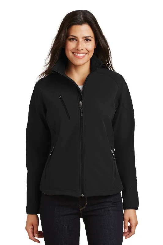 Women's quilted puffer jackets in a cropped silhouette for a modern twistPort Authority Womens Wind & Water Resistant Full Zip Jacket - Black Women's quilted puffer jackets in a cropped silhouette for a modern twistPort Authority Womens Wind & Water Resistant Full Zip Jacket - Black