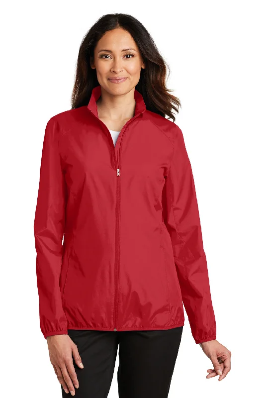 Women's double - breasted tweed jackets in classic colors for a sophisticated office lookPort Authority Womens Zephyr Wind & Water Resistant Full Zip Jacket - Rich Red - Closeout Women's double - breasted tweed jackets in classic colors for a sophisticated office lookPort Authority Womens Zephyr Wind & Water Resistant Full Zip Jacket - Rich Red - Closeout