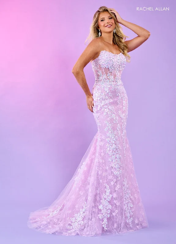 Party dresses with a peplum waist for a feminine and flattering silhouetteRachel Allan 70566 Long Formal Glitter Prom Dress Party dresses with a peplum waist for a feminine and flattering silhouetteRachel Allan 70566 Long Formal Glitter Prom Dress