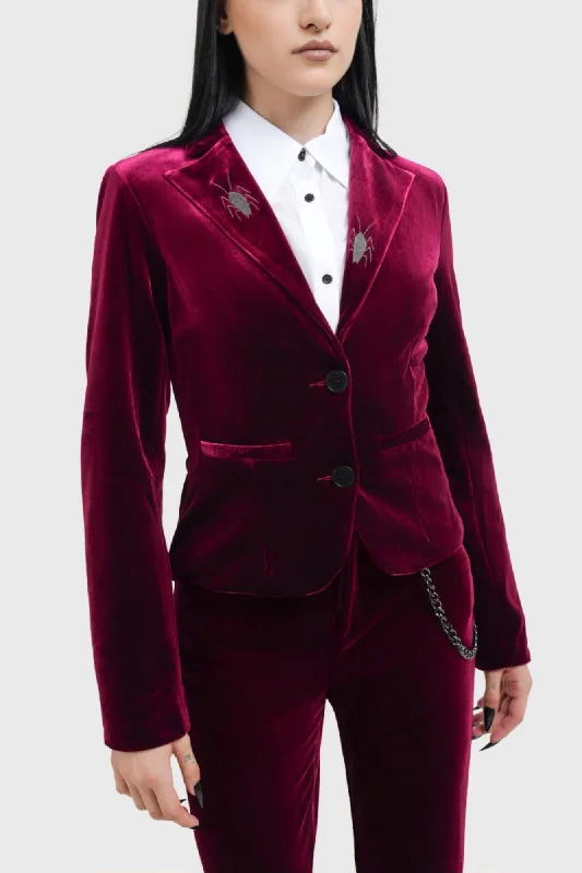 Embroidered women's cotton coats in a bohemian pattern for a unique designRecently Deceased Shrunken Blazer Embroidered women's cotton coats in a bohemian pattern for a unique designRecently Deceased Shrunken Blazer