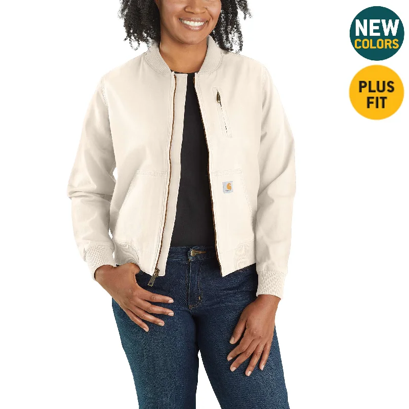 Petite women's wool blend coats with a tailored fit for a flattering silhouetteRugged Flex® Relaxed Fit Canvas Jacket
