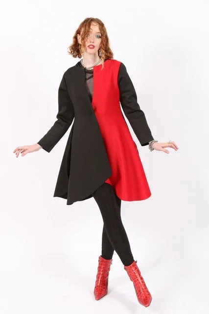 Women's long - length wool blend jackets for a warm and stylish winter lookSKJMICKY Scuba Jacket Women's long - length wool blend jackets for a warm and stylish winter lookSKJMICKY Scuba Jacket