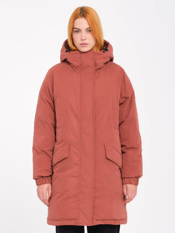 Plus size women's wool blend coats for a warm and stylish winterSleepi Puff Up Parka - Chestnut Brown Plus size women's wool blend coats for a warm and stylish winterSleepi Puff Up Parka - Chestnut Brown