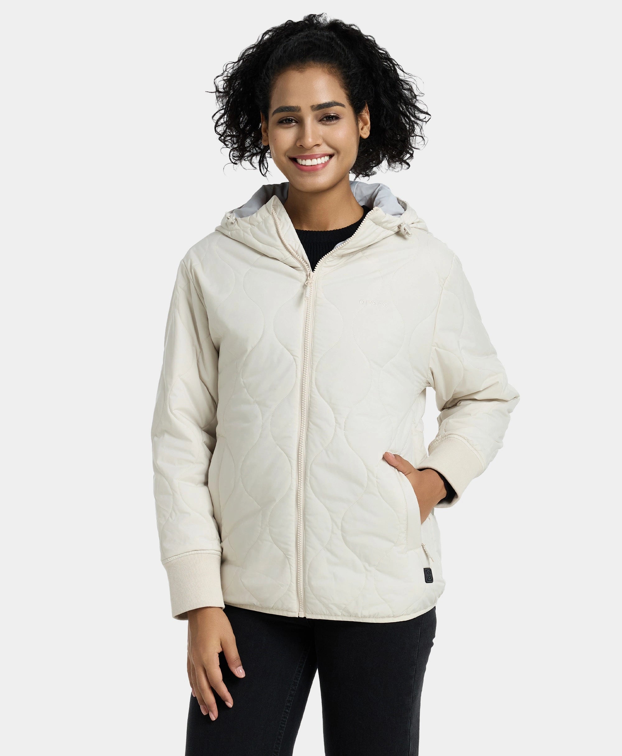 Women's long - length wool blend jackets for a warm and stylish winter lookStargazer Women's Heated Quilted Hoodie Jacket Women's long - length wool blend jackets for a warm and stylish winter lookStargazer Women's Heated Quilted Hoodie Jacket