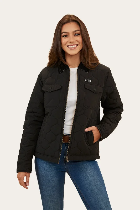 Women's denim jackets with distressed details for a casual and edgy lookStella Womens Reversible Jacket - Black Women's denim jackets with distressed details for a casual and edgy lookStella Womens Reversible Jacket - Black