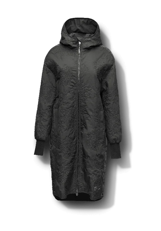 Women's quilted puffer jackets in a cropped silhouette for a modern twistSurrey Women's Performance Quilted Long Mid Layer Jacket Women's quilted puffer jackets in a cropped silhouette for a modern twistSurrey Women's Performance Quilted Long Mid Layer Jacket