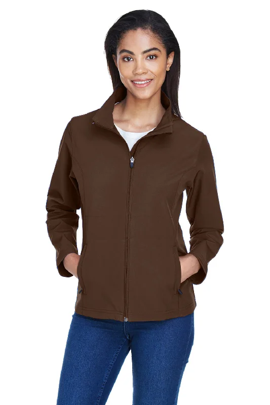 Women's windbreaker jackets with adjustable hoods for windy daysTeam 365 Womens Leader Windproof & Waterproof Full Zip Jacket - Dark Brown Women's windbreaker jackets with adjustable hoods for windy daysTeam 365 Womens Leader Windproof & Waterproof Full Zip Jacket - Dark Brown