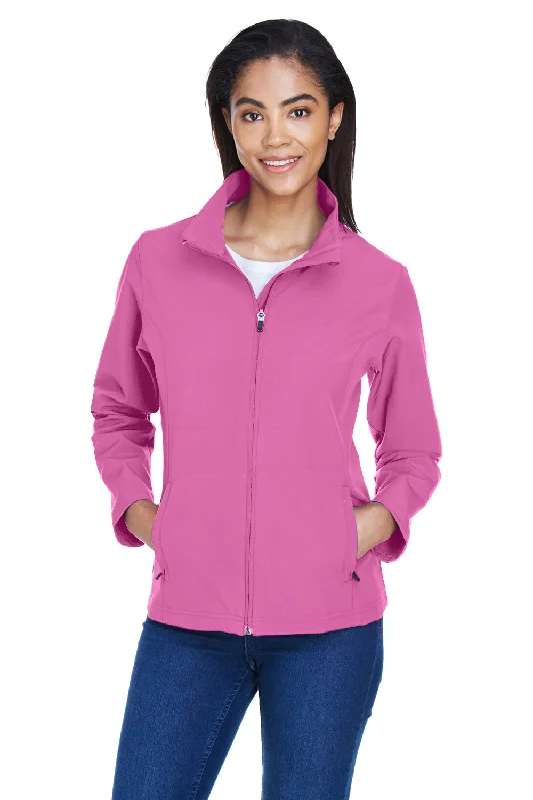 Women's long - length wool blend jackets for a warm and stylish winter lookTeam 365 Womens Leader Windproof & Waterproof Full Zip Jacket - Charity Pink Women's long - length wool blend jackets for a warm and stylish winter lookTeam 365 Womens Leader Windproof & Waterproof Full Zip Jacket - Charity Pink