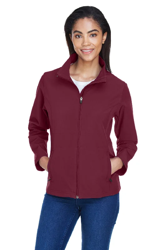 Women's cropped leather jackets with silver zippers for a punk - inspired outfitTeam 365 Womens Leader Windproof & Waterproof Full Zip Jacket - Maroon Women's cropped leather jackets with silver zippers for a punk - inspired outfitTeam 365 Womens Leader Windproof & Waterproof Full Zip Jacket - Maroon