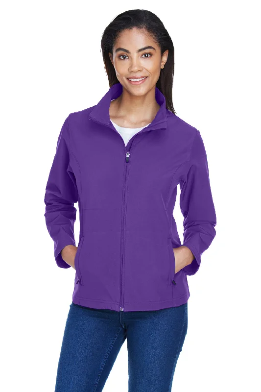 Women's cropped leather jackets with silver zippers for a punk - inspired outfitTeam 365 Womens Leader Windproof & Waterproof Full Zip Jacket - Purple Women's cropped leather jackets with silver zippers for a punk - inspired outfitTeam 365 Womens Leader Windproof & Waterproof Full Zip Jacket - Purple