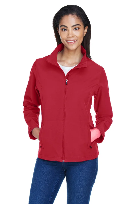 Women's cropped leather jackets with silver zippers for a punk - inspired outfitTeam 365 Womens Leader Windproof & Waterproof Full Zip Jacket - Scarlet Red Women's cropped leather jackets with silver zippers for a punk - inspired outfitTeam 365 Womens Leader Windproof & Waterproof Full Zip Jacket - Scarlet Red
