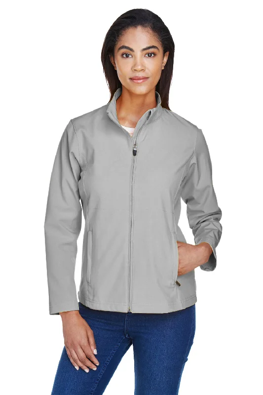 Women's pea coats in a plus - size fit for a flattering and warm winter coatTeam 365 Womens Leader Windproof & Waterproof Full Zip Jacket - Silver Grey Women's pea coats in a plus - size fit for a flattering and warm winter coatTeam 365 Womens Leader Windproof & Waterproof Full Zip Jacket - Silver Grey