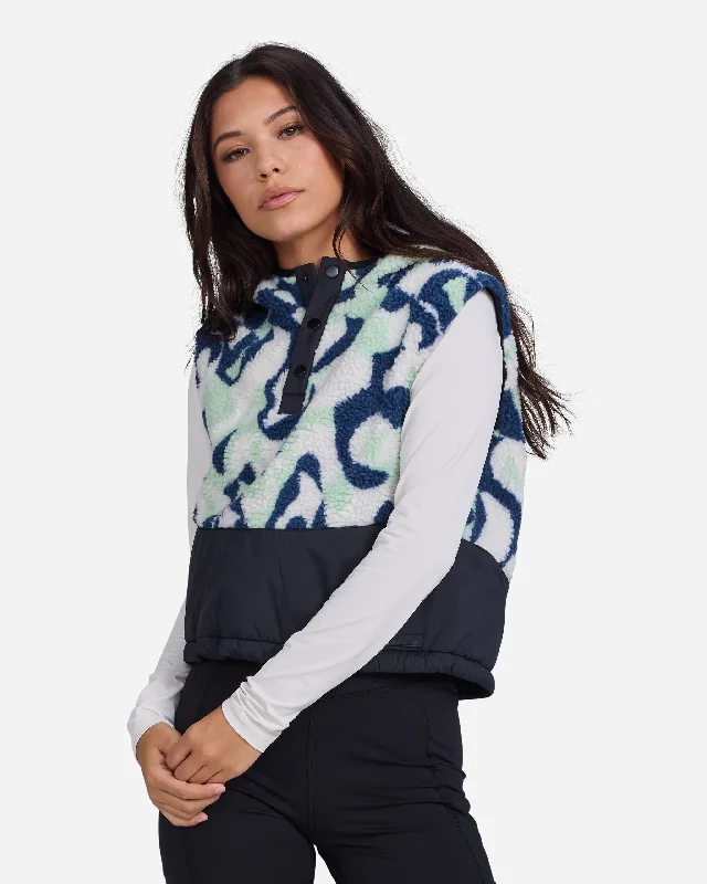 Women's denim jackets with a patchwork design for a bohemian and artsy styleThe Cozy Vest Women's denim jackets with a patchwork design for a bohemian and artsy styleThe Cozy Vest