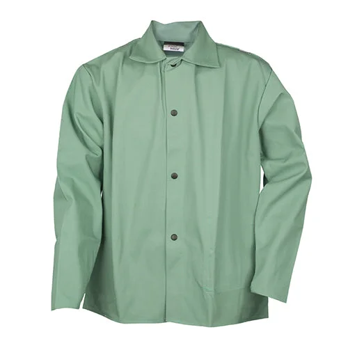 Women's cropped leather jackets with a fringe detail for a western - inspired outfitTillman 12oz Green Indura Whip Cord Jacket - 6X - 6230WC6XL