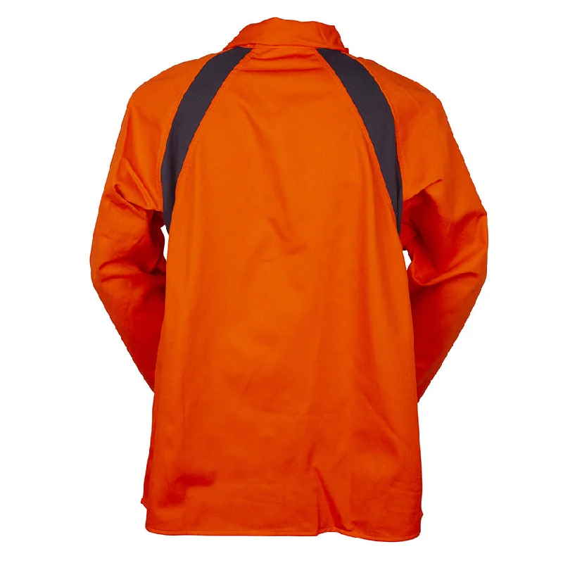 Women's quilted puffer jackets in a cropped silhouette for a modern twistTillman Freedom Flex Jacket, Orange - 6360D