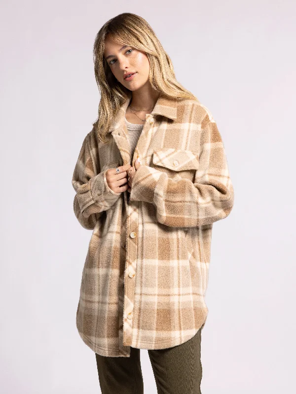 Belted women's cashmere coats in soft pastels for a luxurious feelTULLIS JACKET