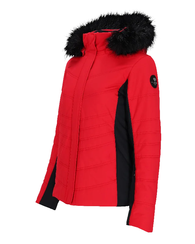 Women's quilted puffer jackets in a cropped silhouette for a modern twistTuscany II Jacket | Ski Patrol