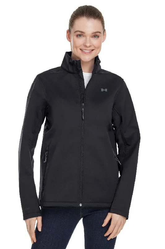 Women's double - breasted tweed jackets in classic colors for a sophisticated office lookUnder Armour Womens ColdGear Infrared Shield 2.0 Windproof & Waterproof Full Zip Jacket - Black Women's double - breasted tweed jackets in classic colors for a sophisticated office lookUnder Armour Womens ColdGear Infrared Shield 2.0 Windproof & Waterproof Full Zip Jacket - Black
