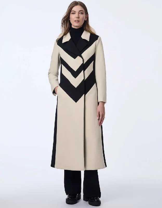 Shearling - lined women's leather coats for ultimate warmth and luxuryVanguard Structured Coat Shearling - lined women's leather coats for ultimate warmth and luxuryVanguard Structured Coat