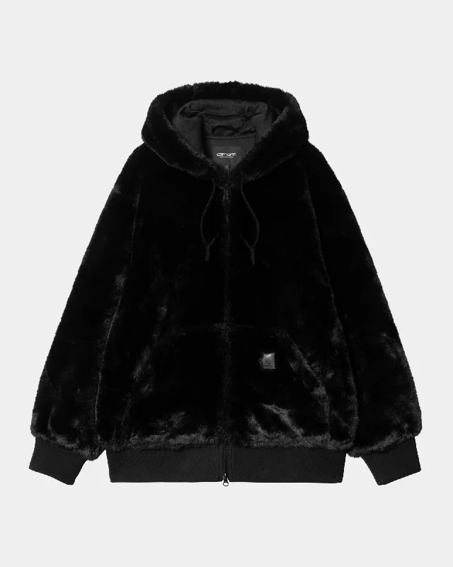 Women's cropped leather jackets with a fringe detail for a western - inspired outfitWomen’s Active Jacket | Black Women's cropped leather jackets with a fringe detail for a western - inspired outfitWomen’s Active Jacket | Black