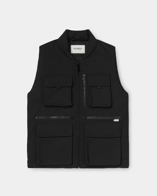 Women's trench coats with a removable belt for customizable stylingWomen's Colewood Vest | Black Women's trench coats with a removable belt for customizable stylingWomen's Colewood Vest | Black
