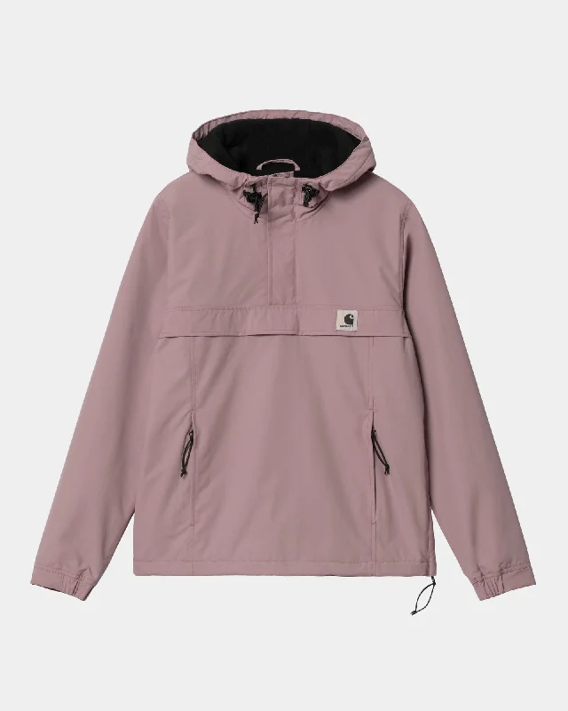 Women's cropped leather jackets with silver zippers for a punk - inspired outfitWomen's Nimbus Pullover (Winter) | Glassy Pink Women's cropped leather jackets with silver zippers for a punk - inspired outfitWomen's Nimbus Pullover (Winter) | Glassy Pink