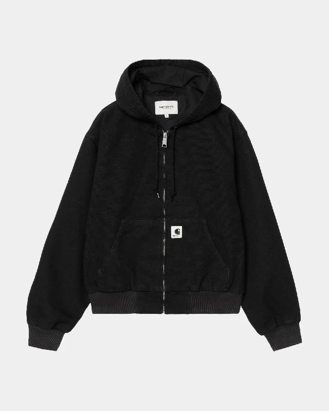 Women's cropped down jackets in bold colors for a sporty and fashionable winter outfitWomen’s OG Active Jacket (Spring) | Black Women's cropped down jackets in bold colors for a sporty and fashionable winter outfitWomen’s OG Active Jacket (Spring) | Black
