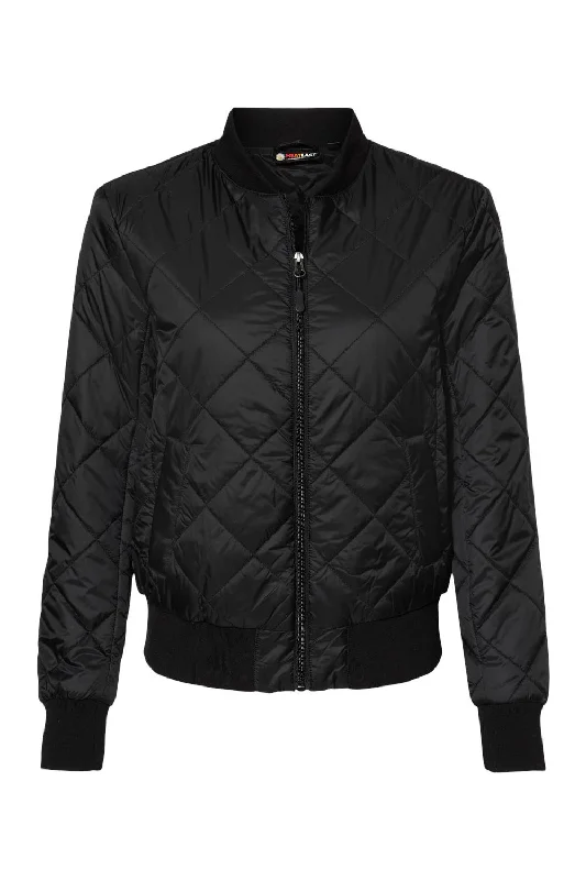 Women's pea coats in a plus - size fit for a flattering and warm winter coatWeatherproof Womens HeatLast Quilted Packable Wind & Water Resistant Full Zip Bomber Jacket - Black Women's pea coats in a plus - size fit for a flattering and warm winter coatWeatherproof Womens HeatLast Quilted Packable Wind & Water Resistant Full Zip Bomber Jacket - Black