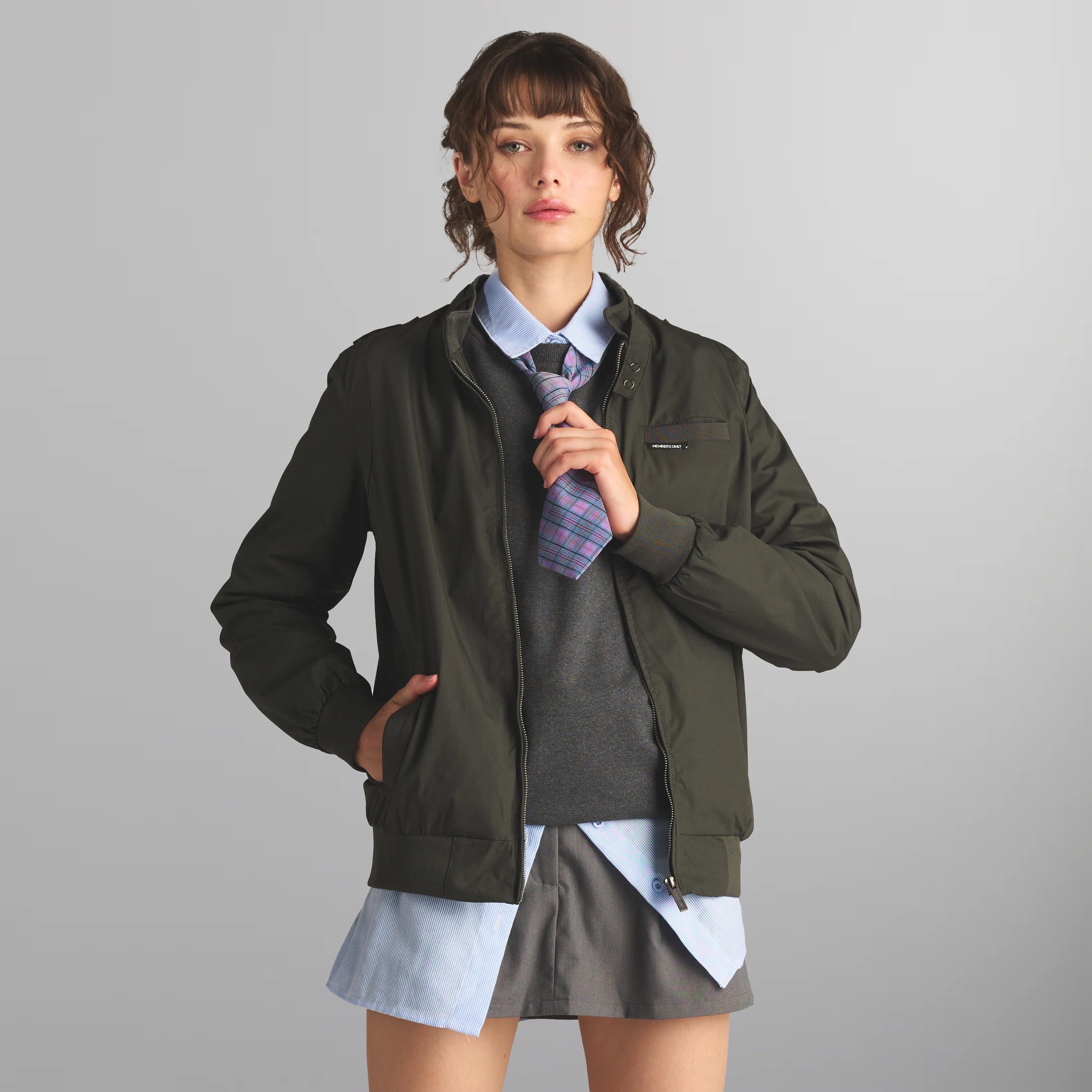 Women's long - length wool blend jackets for a warm and stylish winter lookWomen's Classic Iconic Racer Jacket (Slim Fit) Women's long - length wool blend jackets for a warm and stylish winter lookWomen's Classic Iconic Racer Jacket (Slim Fit)