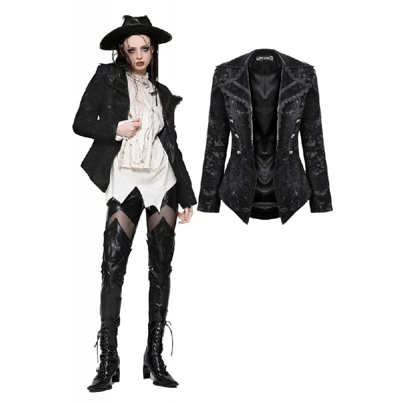 Women's cropped satin jackets in pastel shades for a glamorous evening outWomen's Gothic Crochet Lace-up Jacket Women's cropped satin jackets in pastel shades for a glamorous evening outWomen's Gothic Crochet Lace-up Jacket