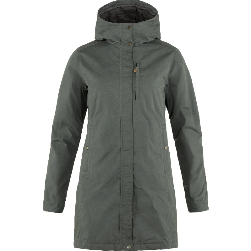 Women's cropped satin jackets in pastel shades for a glamorous evening outWomen's Kiruna Padded Parka