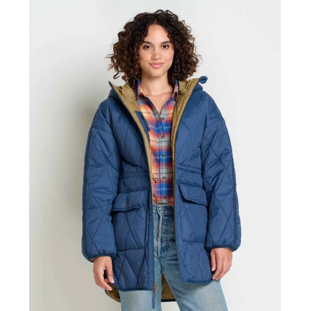 Women's moto jackets with a lace - up front for a unique and stylish touchWomen's Nomader Reversible Parka Women's moto jackets with a lace - up front for a unique and stylish touchWomen's Nomader Reversible Parka