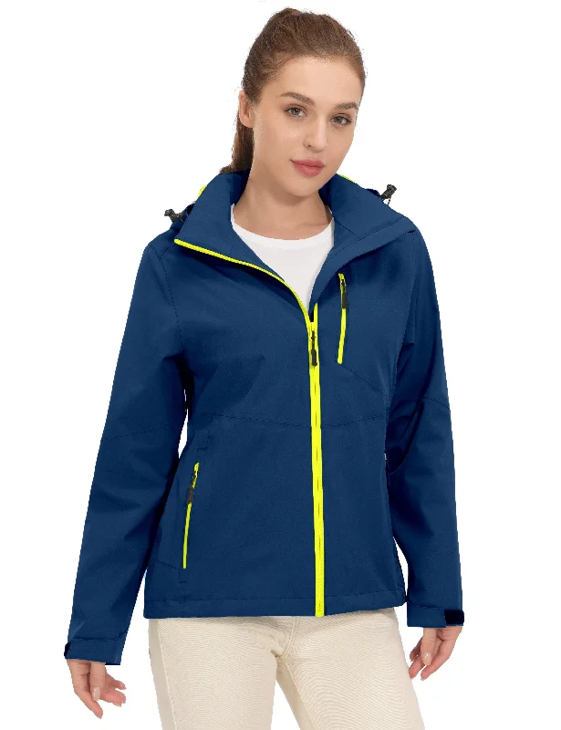 Women's denim jackets with distressed details for a casual and edgy lookWomen's Waterproof Breathable Detachable Hood Jacket Women's denim jackets with distressed details for a casual and edgy lookWomen's Waterproof Breathable Detachable Hood Jacket