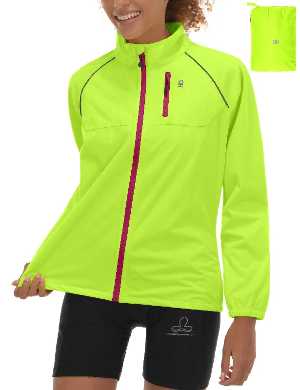 Women's windbreaker jackets with adjustable hoods for windy daysWomen's Waterproof Cycling Running Packable Rain Jacket Women's windbreaker jackets with adjustable hoods for windy daysWomen's Waterproof Cycling Running Packable Rain Jacket