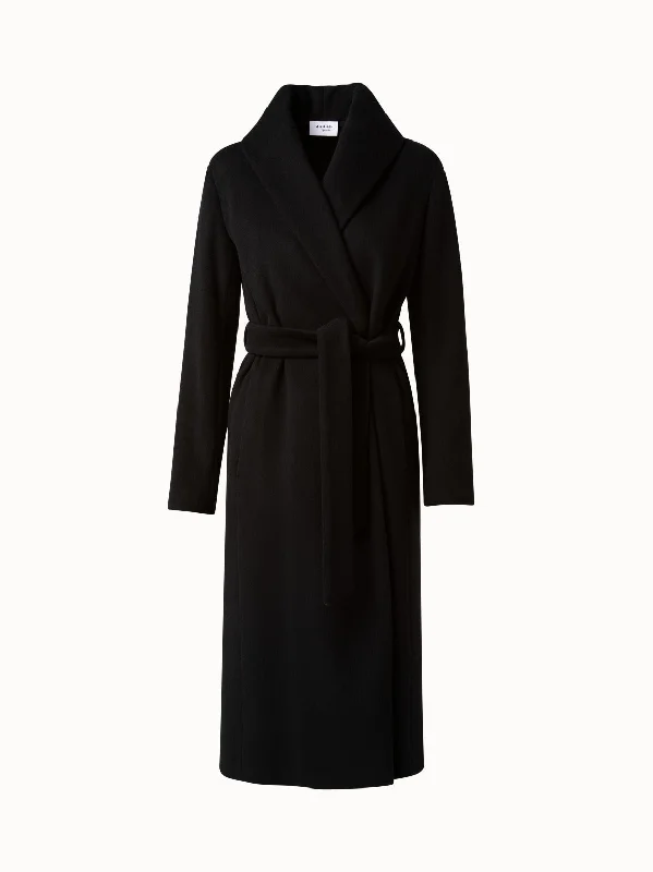 Belted women's cashmere coats in soft pastels for a luxurious feelWool Cashmere Blend Wrap Coat Belted women's cashmere coats in soft pastels for a luxurious feelWool Cashmere Blend Wrap Coat