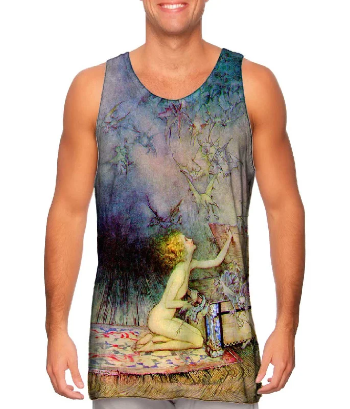 Women's Sleeveless Ribbed Tank Tops for a Trendy LookArthur Rackham - "Pandora" (1911)