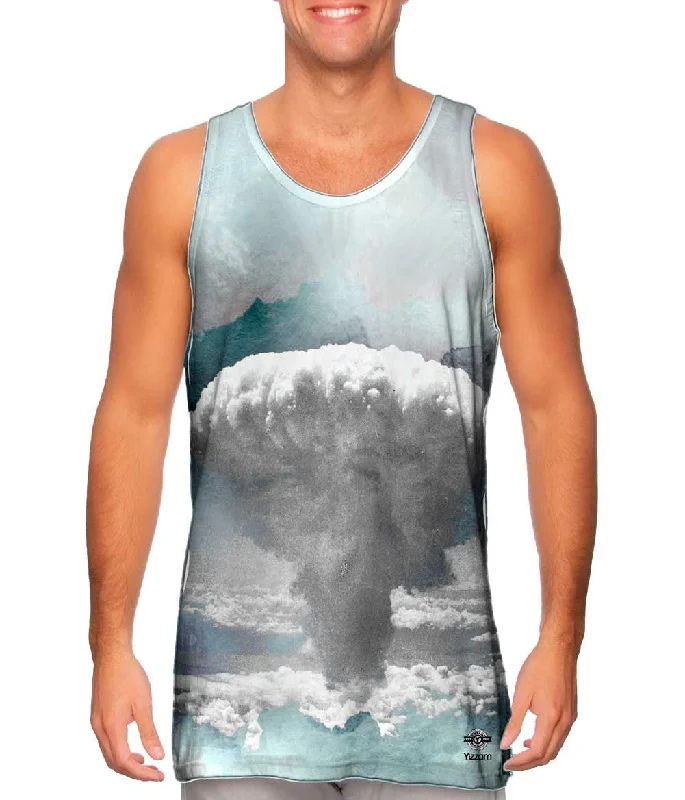 Women's Longline Tank Tops with Abstract PrintsAtomic Fashion