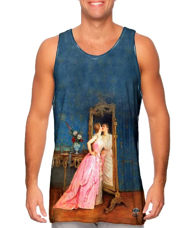 Women's Cropped Tank Tops with Vintage Band LogosAuguste Toulmuche - "Vanity"
