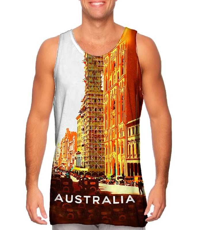 Women's Sleeveless Ribbed Tank Tops for a Trendy LookAustralia Ninety Years of Progress 042 Women's Sleeveless Ribbed Tank Tops for a Trendy LookAustralia Ninety Years of Progress 042