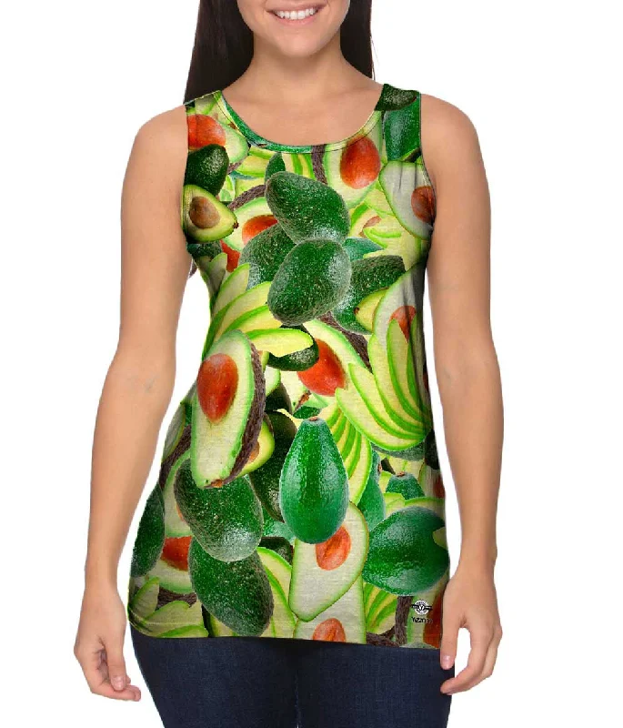 Women's Spaghetti Strap Tank Tops with Geometric PatternsAvocodo Jumbo
