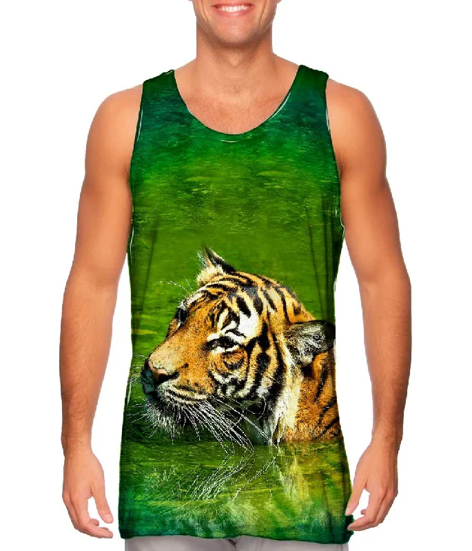Women's Longline Tank Tops with Abstract PrintsBaby Lep