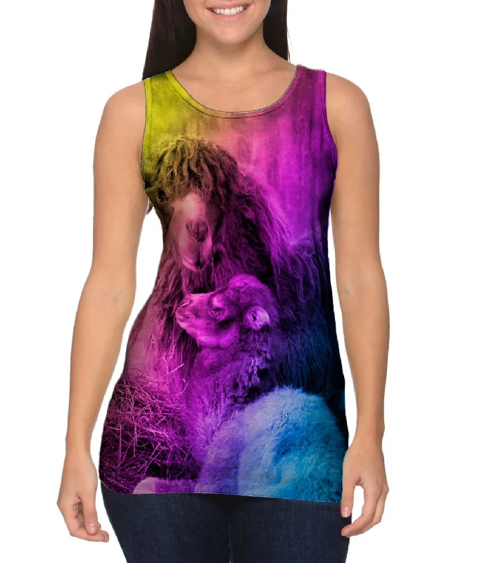 Women's Sleeveless Ribbed Tank Tops for a Trendy LookBaby Mother Camel