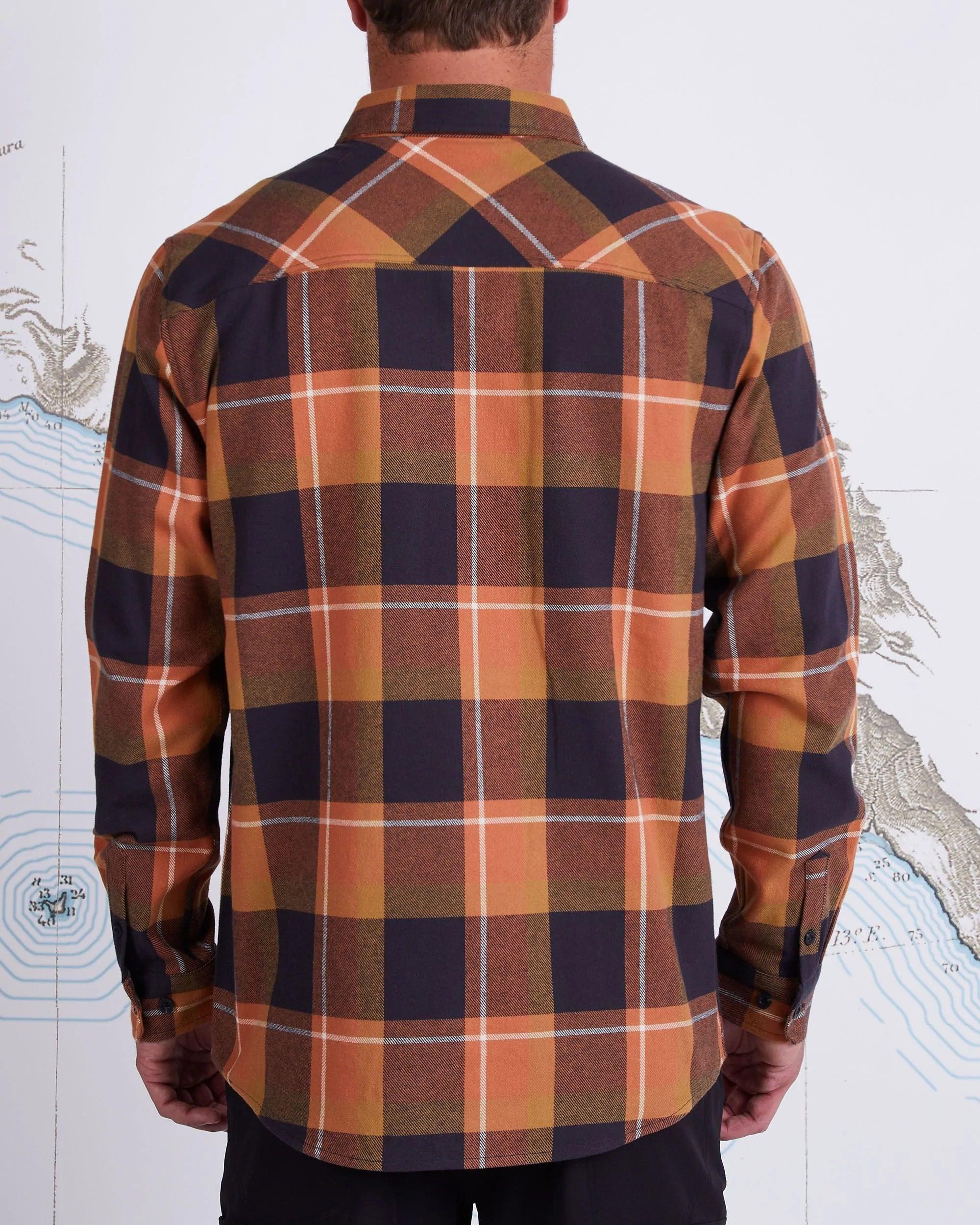 Organic Cotton Women Long Sleeve Top for Eco - Friendly ComfortDawn Patrol Flannel Black Organic Cotton Women Long Sleeve Top for Eco - Friendly ComfortDawn Patrol Flannel Black