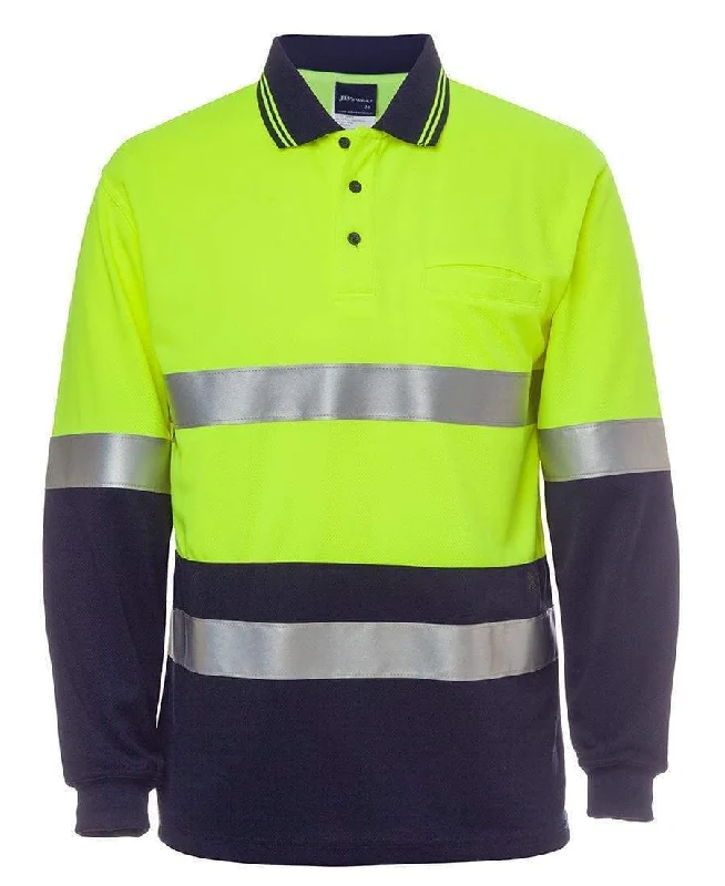 Team - colored polo shirt for sports teamsJB'S Hi-Vis Long Sleeve(D+N) Traditional Polo 6HVSL Team - colored polo shirt for sports teamsJB'S Hi-Vis Long Sleeve(D+N) Traditional Polo 6HVSL