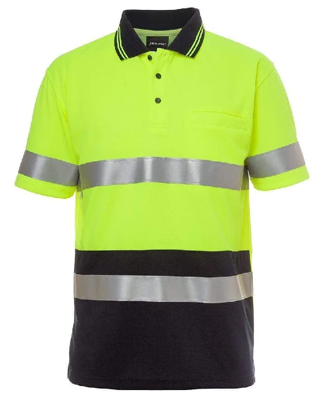 School uniform - style polo shirt with a specific logoJB'S Hi-Vis Short Sleeve Traditional Polo 6HVST
