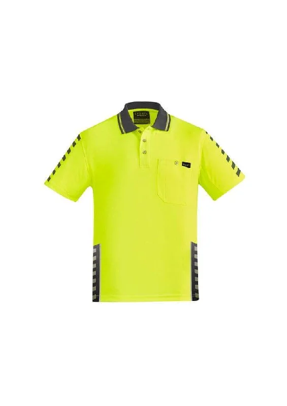Polo shirt with a cropped length for a trendy lookSyzmik Men's Komodo Polo Shirt ZH320 Polo shirt with a cropped length for a trendy lookSyzmik Men's Komodo Polo Shirt ZH320