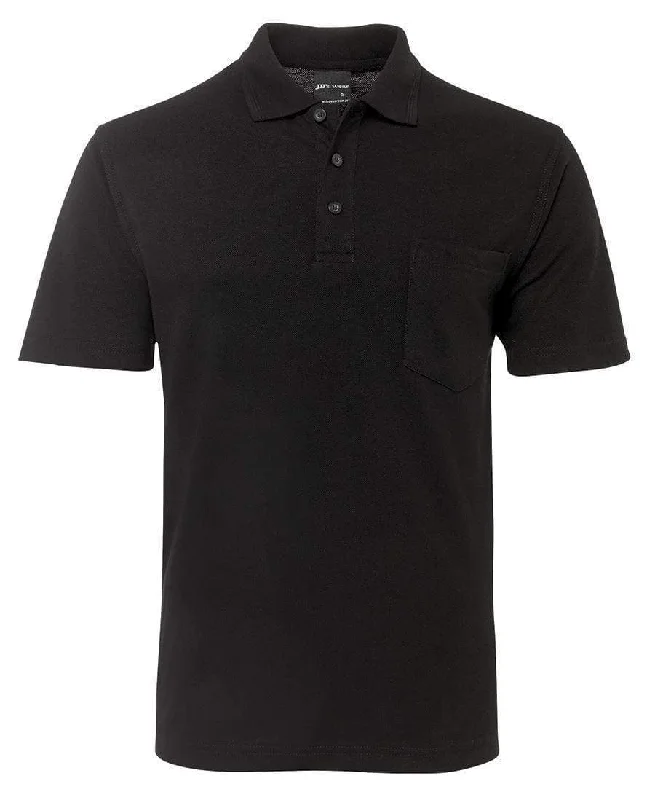 Two - tone polo shirt for a modern and stylish appearanceJB'S Pocket Polo 210P